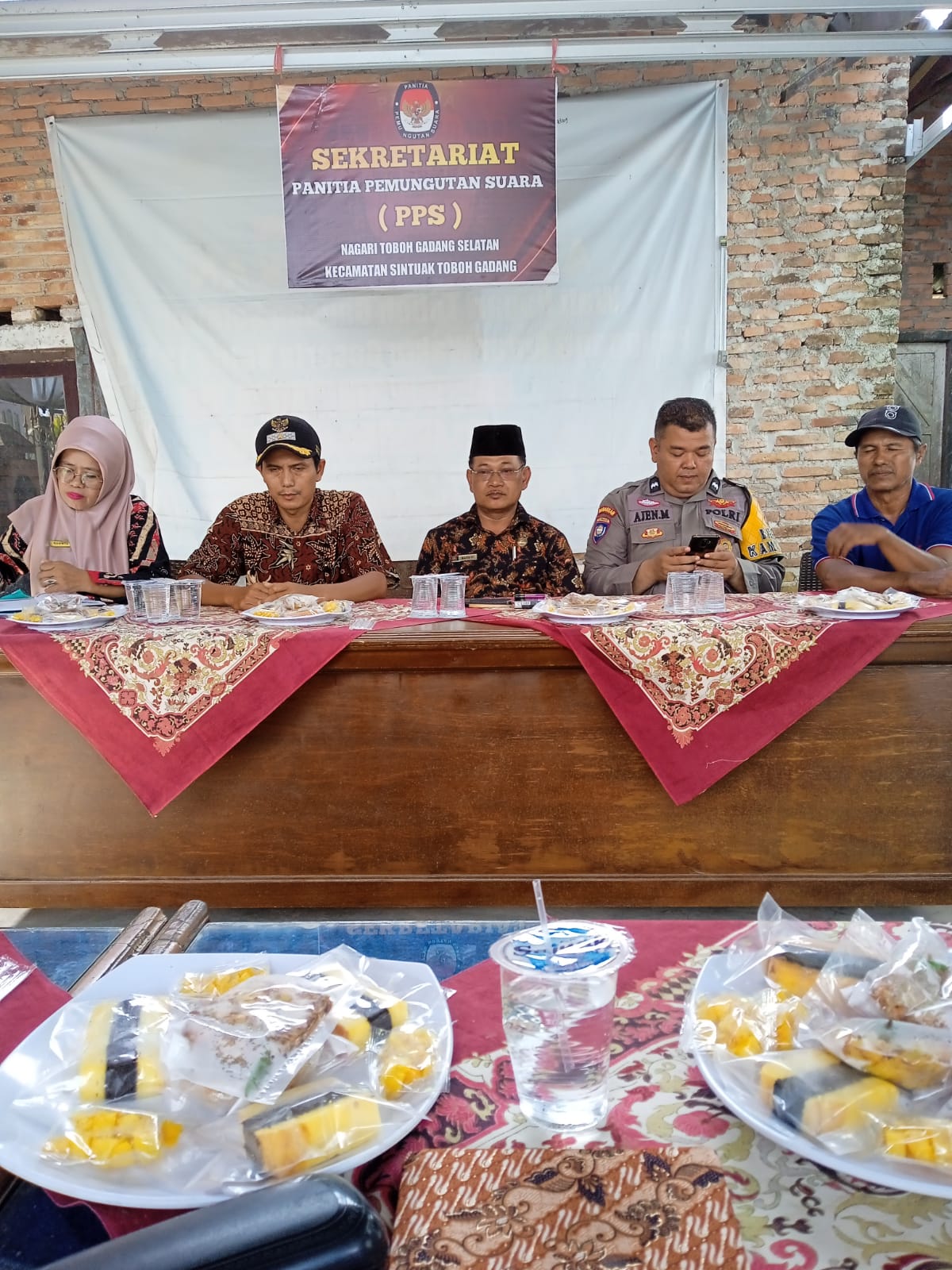 Rapat Koordinasi Kecamatan dengan nagari di Toboh Gadang Selatan